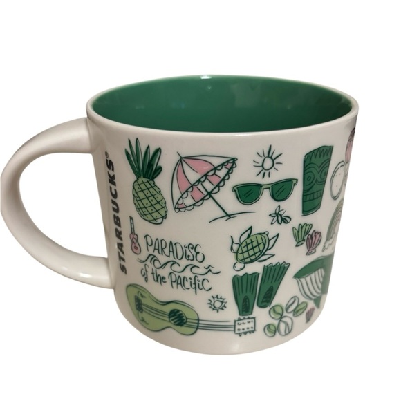 Starbucks HAWAII Been There Series Across The Globe Coffee Mug 14 fl oz 2018 - Picture 2 of 5